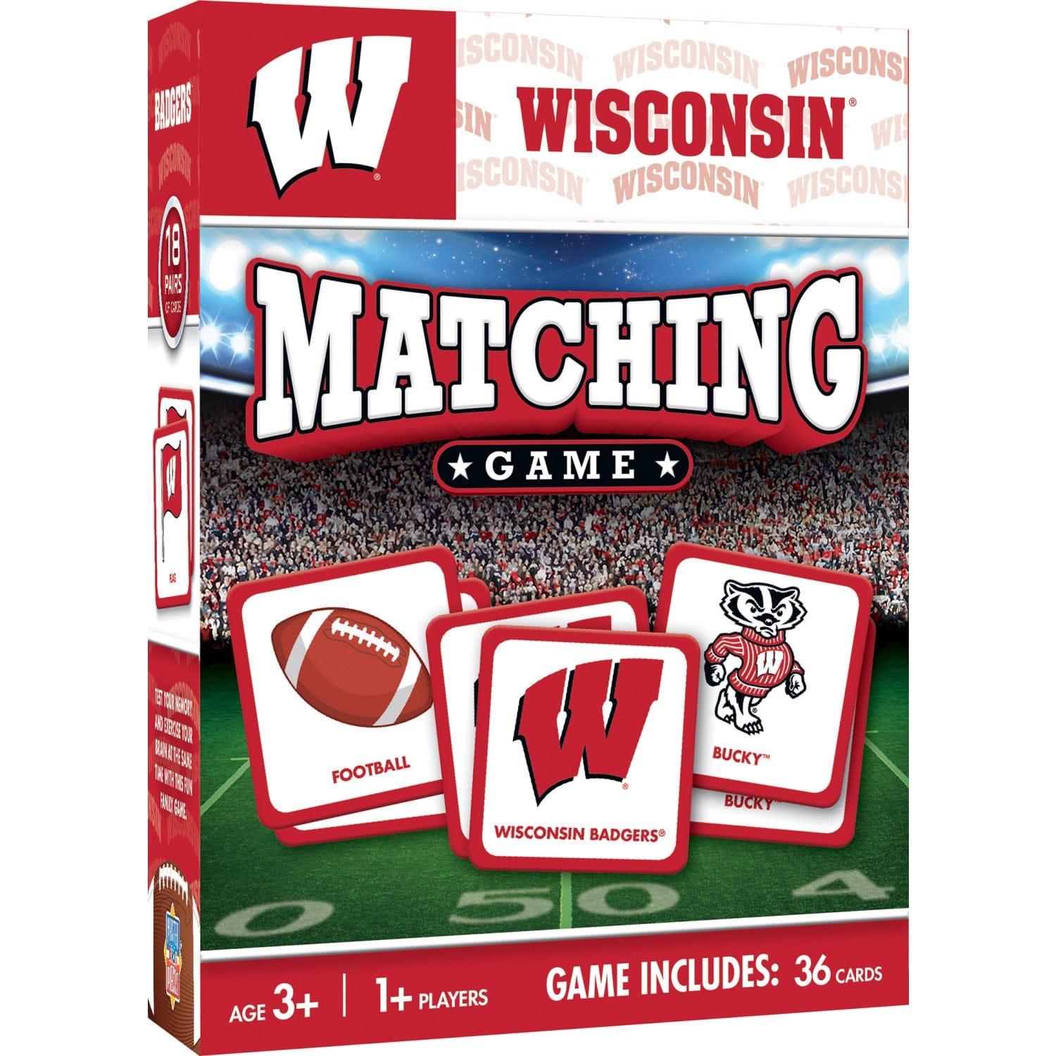 Wisconsin Badgers Memory Matching Game - Sports Gifts, Sports Memorabilia, Sports Collectibles, Fan Shop