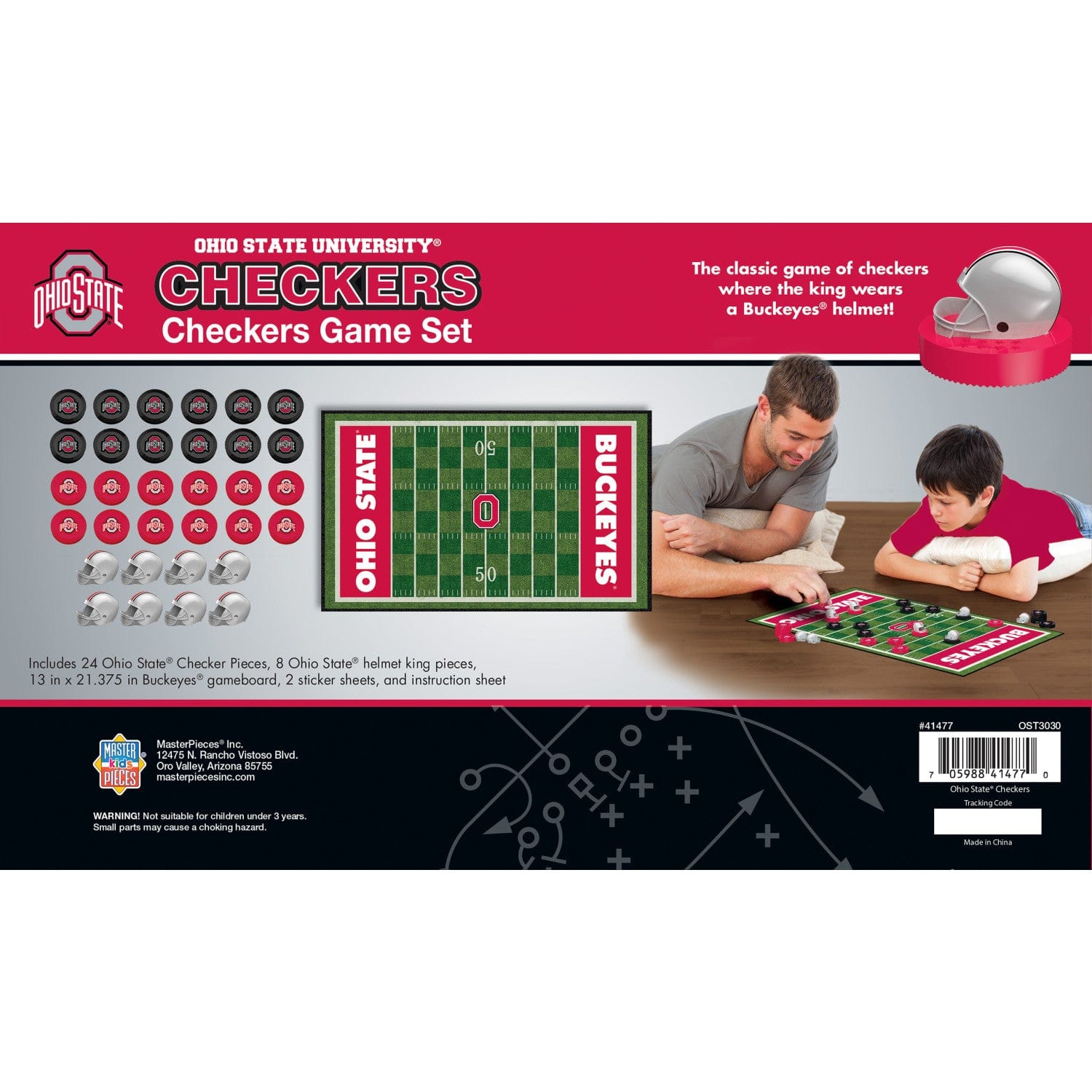 Ohio State Buckeyes Checkers Game - Sports Gifts, Sports Memorabilia, Sports Collectibles, Fan Shop