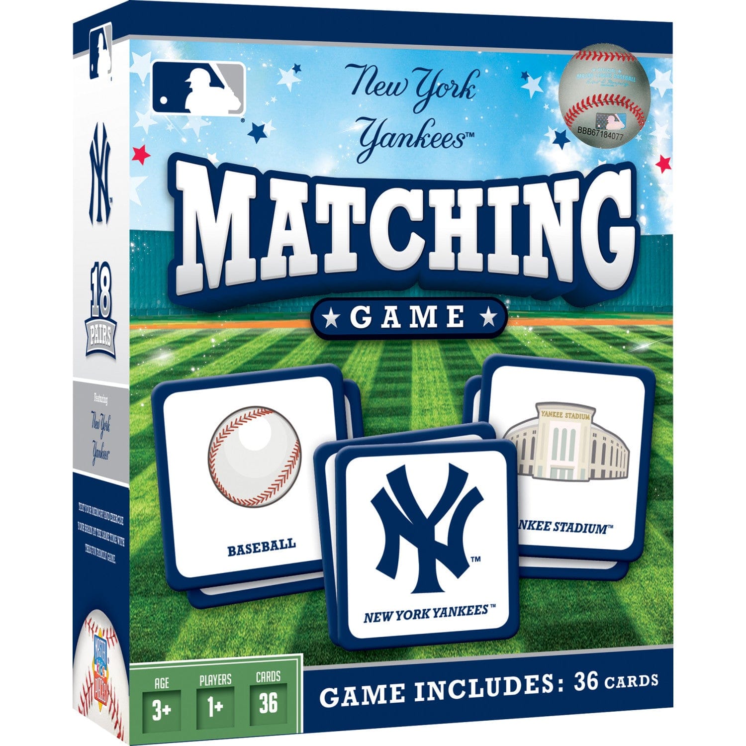 New York Yankees Memory Matching Game - Sports Gifts, Sports Memorabilia, Sports Collectibles, Fan Shop