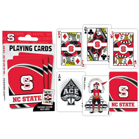 NC State Wolfpack Playing Cards - 54 Card Deck - 757 Sports Collectibles