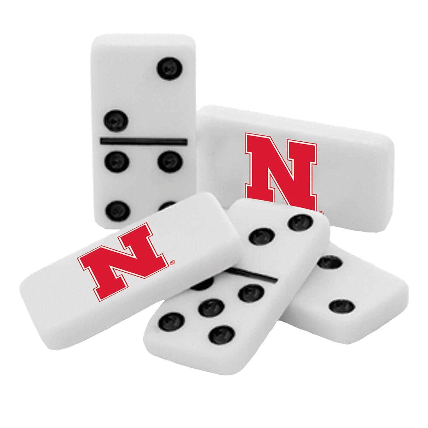 Nebraska Cornhuskers Dominoes Set - Sports Gifts, Sports Memorabilia, Sports Collectibles, Fan Shop