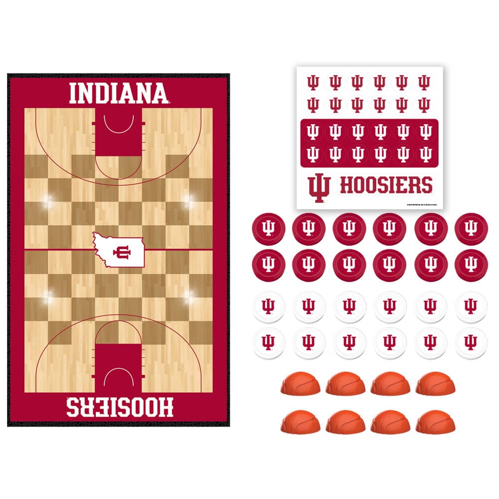 Indiana Hoosiers Checkers Game