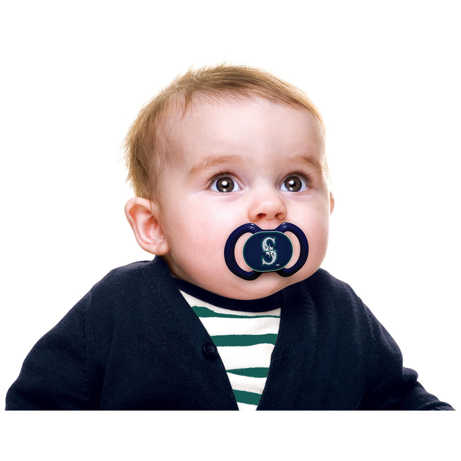 Seattle Mariners Pacifier 2-Pack - Sports Gifts, Sports Memorabilia, Sports Collectibles, Fan Shop