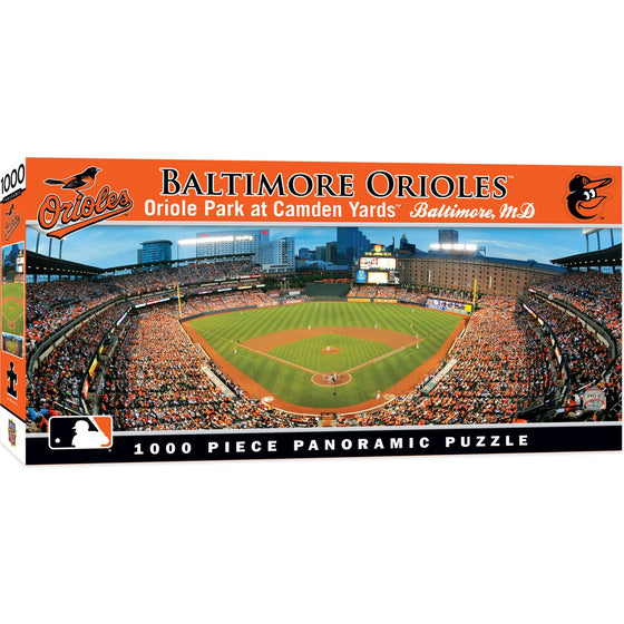 Baltimore Orioles - 1000 Piece Panoramic Jigsaw Puzzle - 757 Sports Collectibles