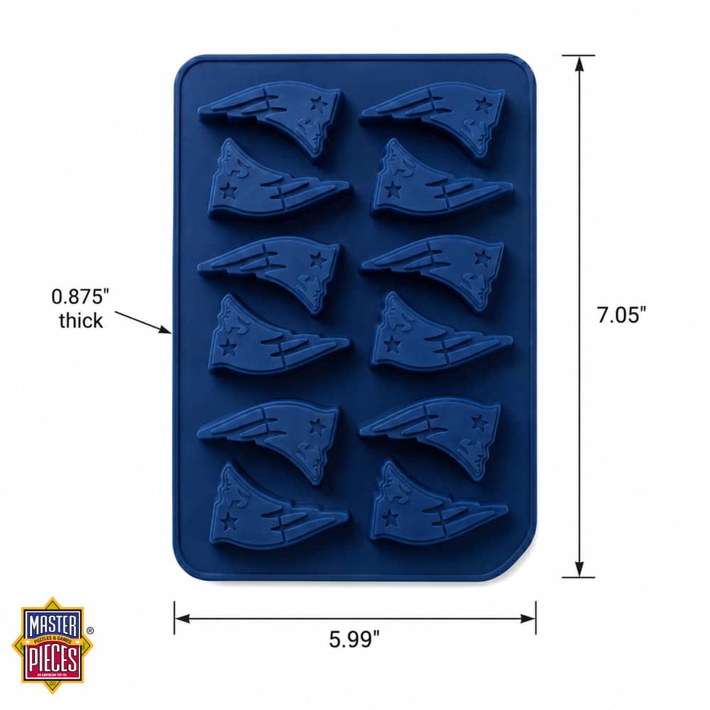New England Patriots Silicone Ice Cube Tray