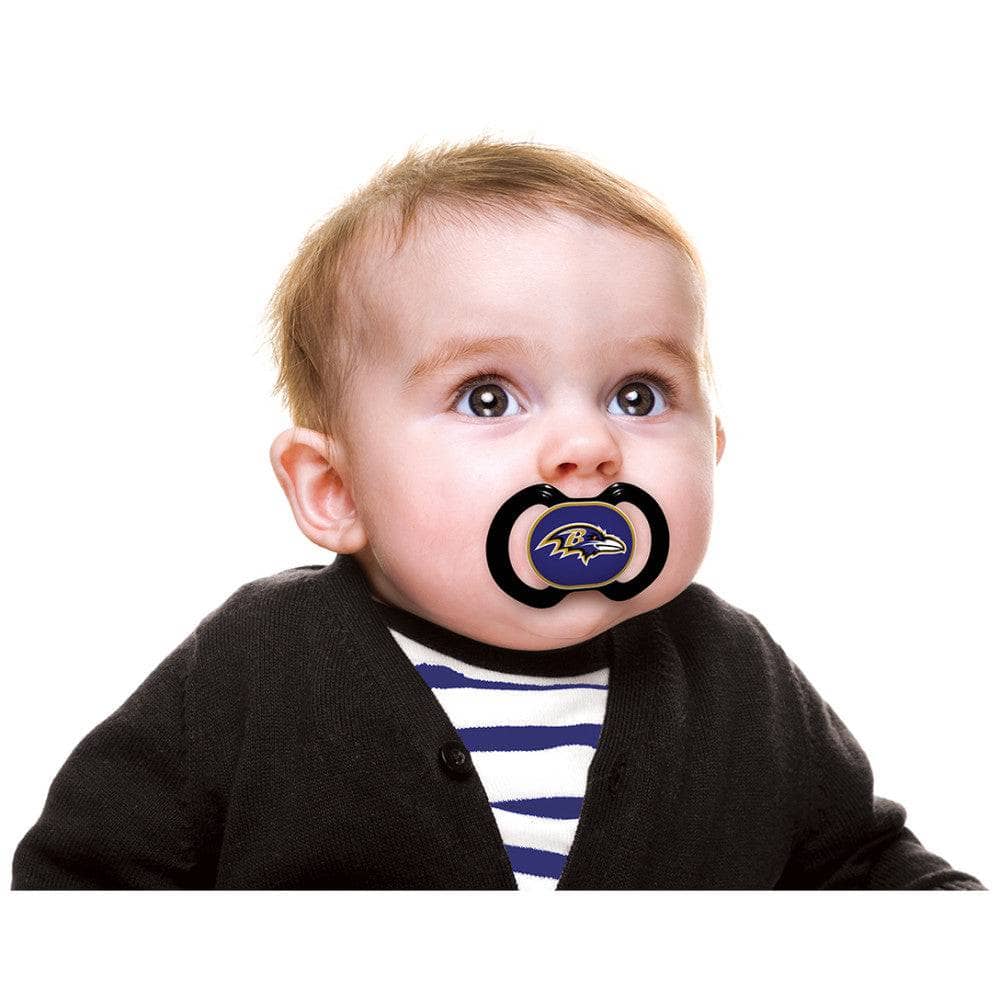 Baltimore Ravens Pacifier 2-Pack for Little Fans