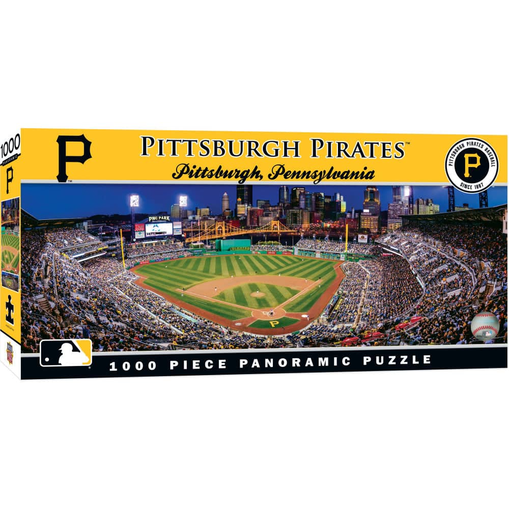 Pittsburgh Pirates 1000 Piece Panoramic Jigsaw Puzzle - Sports Gifts, Sports Memorabilia, Sports Collectibles, Fan Shop