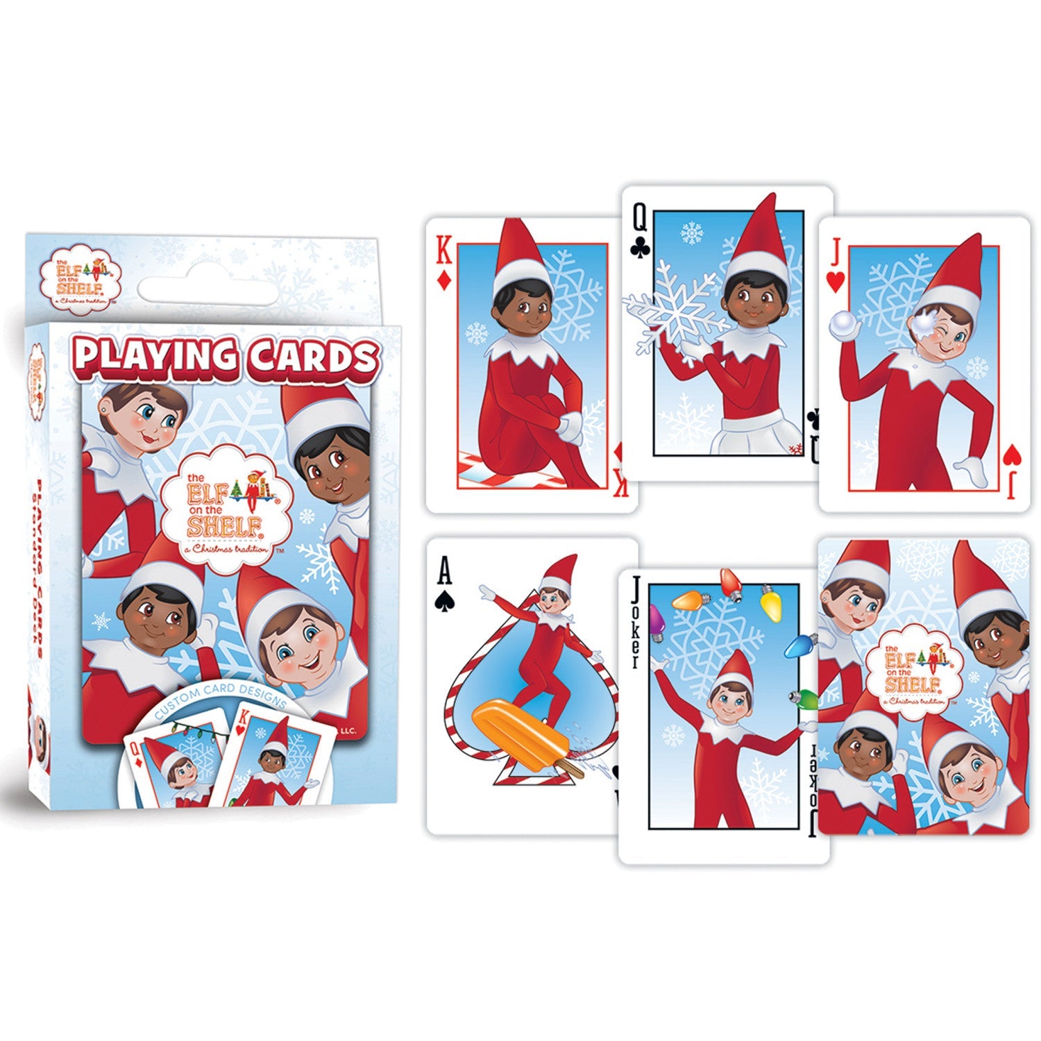 Elf on the Shelf Playing Cards - 54 Card Deck - 757 Sports Collectibles