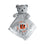 Cincinnati Bengals Security Bear - Gray - Sports Gifts, Sports Memorabilia, Sports Collectibles, Fan Shop