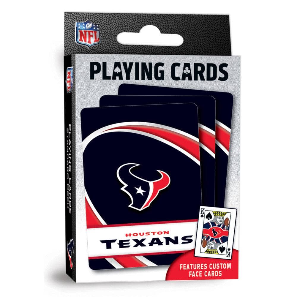 Houston Texans 54-Card Deck Playing Cards - Sports Gifts, Sports Memorabilia, Sports Collectibles, Fan Shop