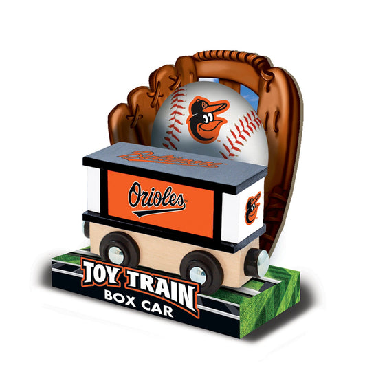 Baltimore Orioles Toy Train Box Car - 757 Sports Collectibles