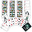 Michigan State Spartans Neon Playing Cards - 54 Card Deck