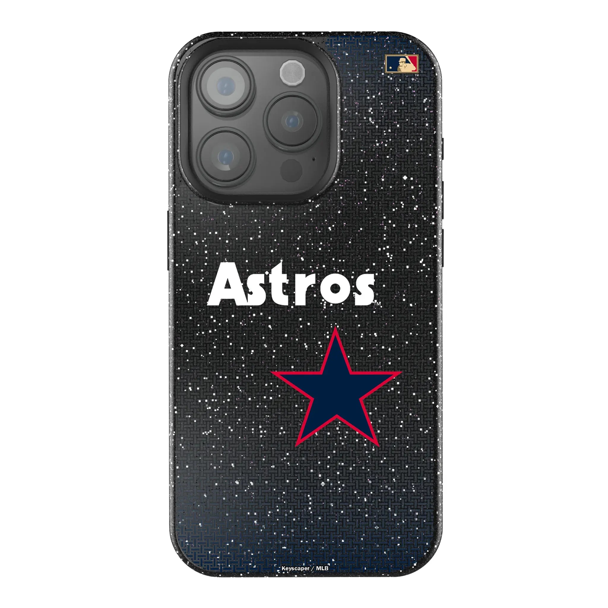 Houston Astros 1975-1981 - Cooperstown Collection Linen Bling Phone Case for Apple iPhone