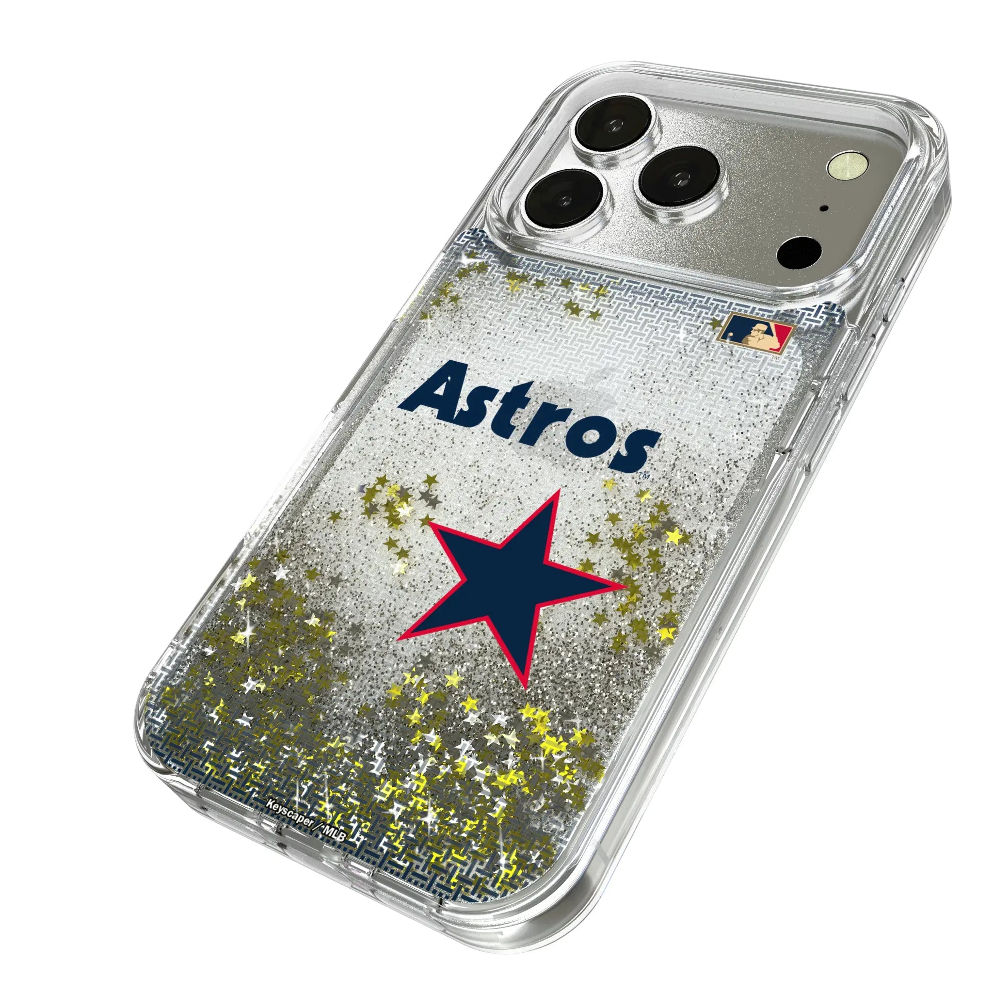 Houston Astros 1975-1981 - Cooperstown Collection Linen Glitter Phone Case
