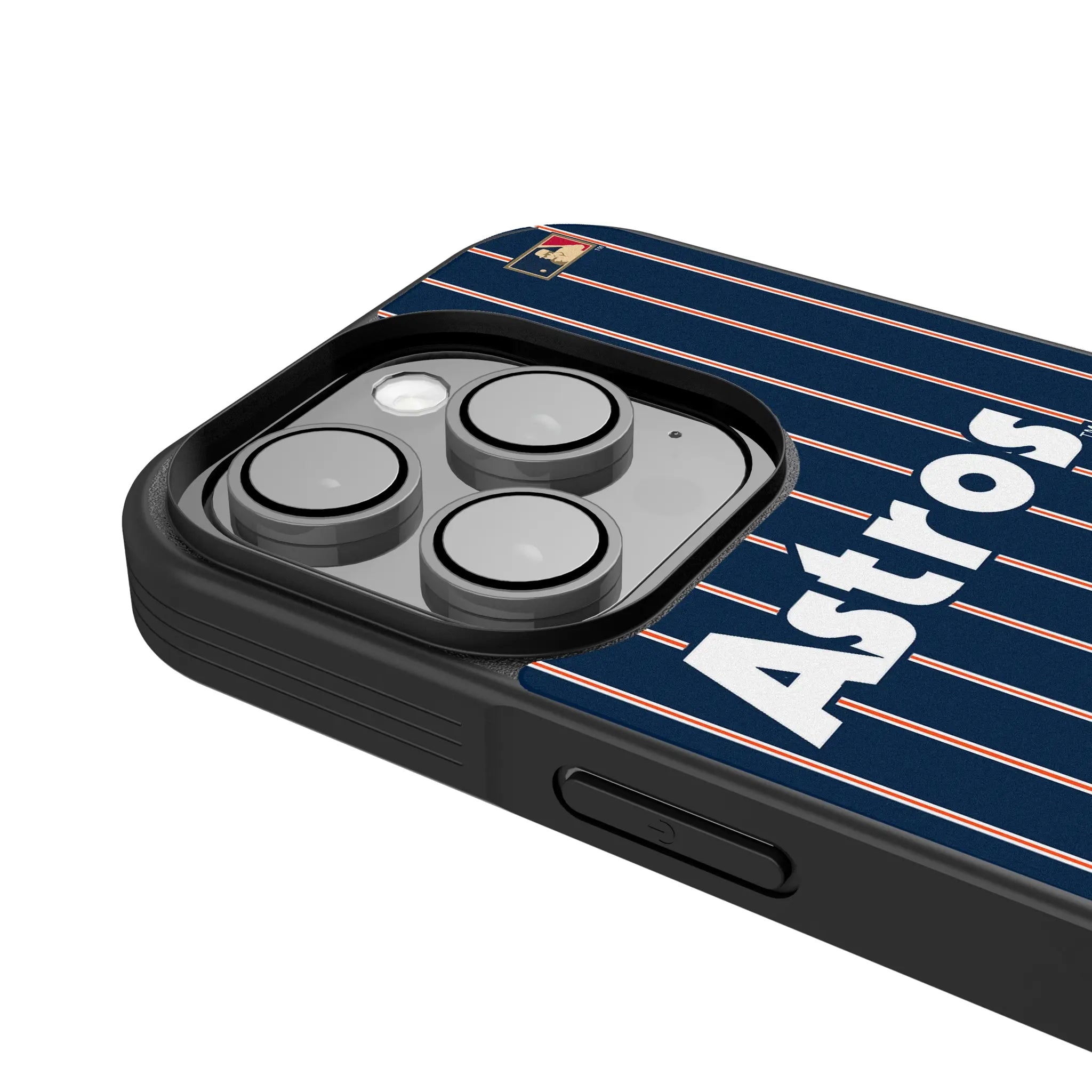 Houston Astros 1975-1981 - Cooperstown Collection Pinstripe Bump Phone Case