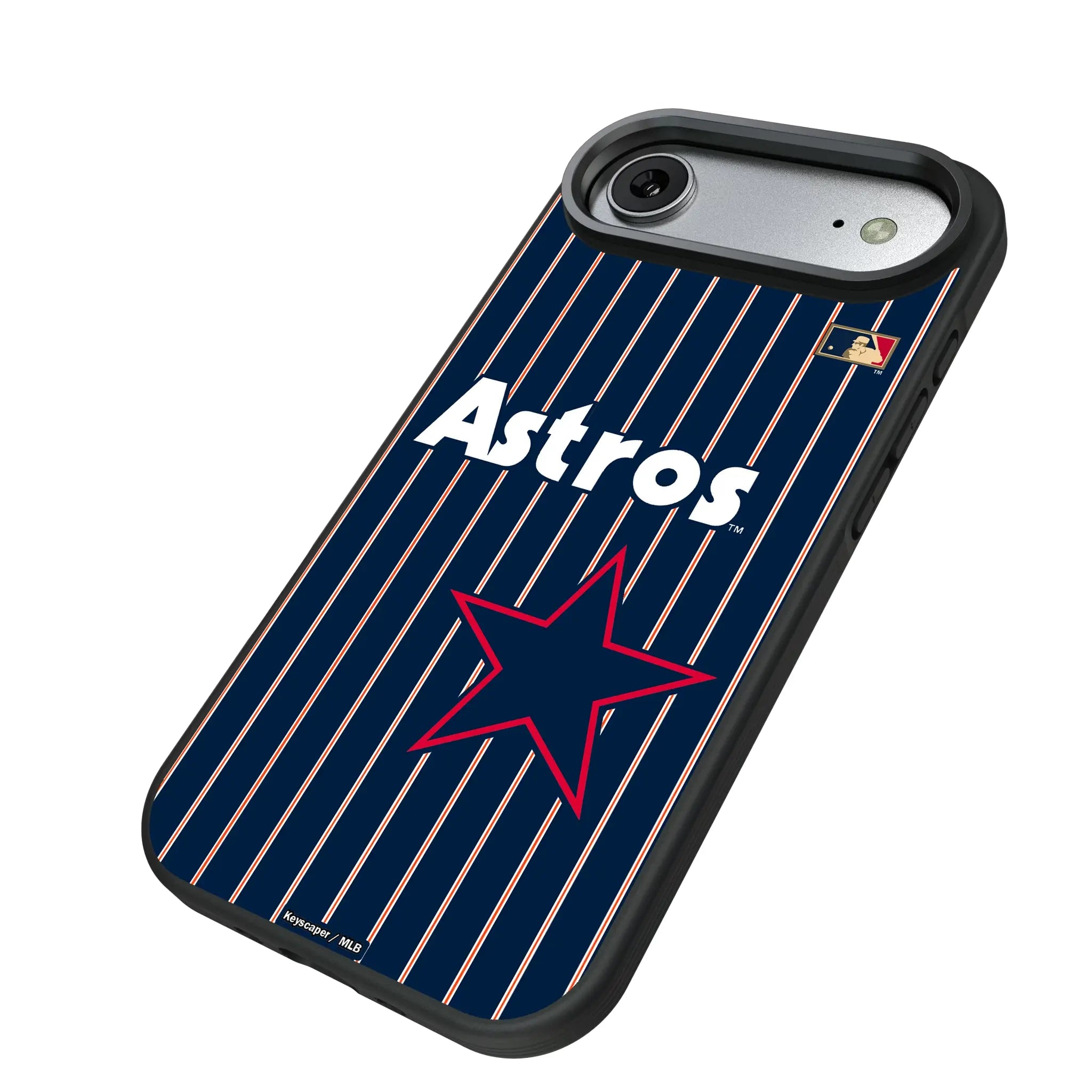 Houston Astros 1975-1981 - Cooperstown Collection Pinstripe Bump Phone Case
