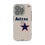 Houston Astros 1975-1981 - Cooperstown Collection Pinstripe Clear Phone Case for Apple iPhone