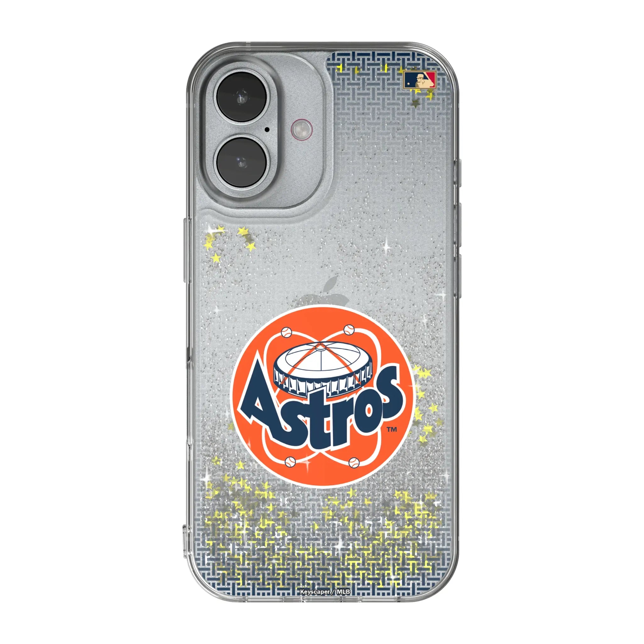 Houston Astros 1977-1993 - Cooperstown Collection Linen Glitter Phone Case