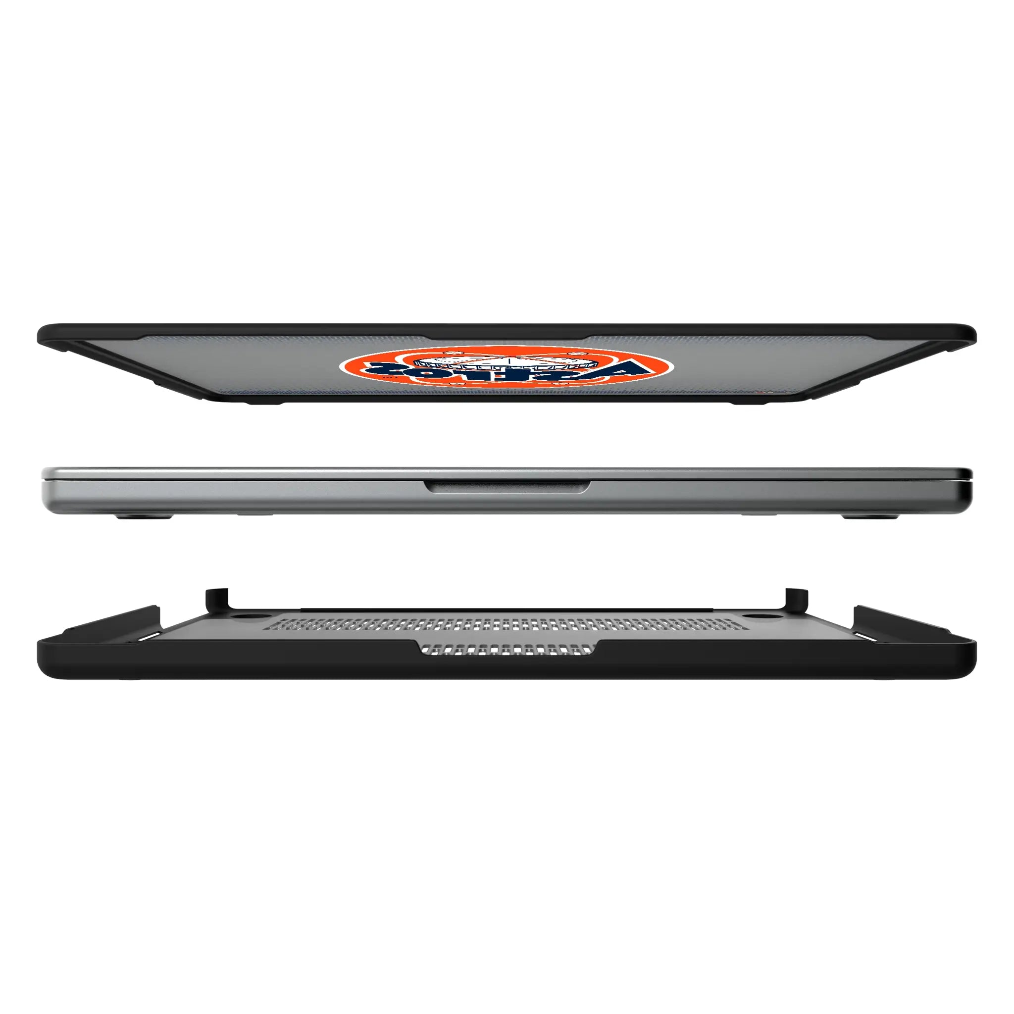 Houston Astros 1977-1993 - Cooperstown Collection Linen Laptop Case for Apple MacBook