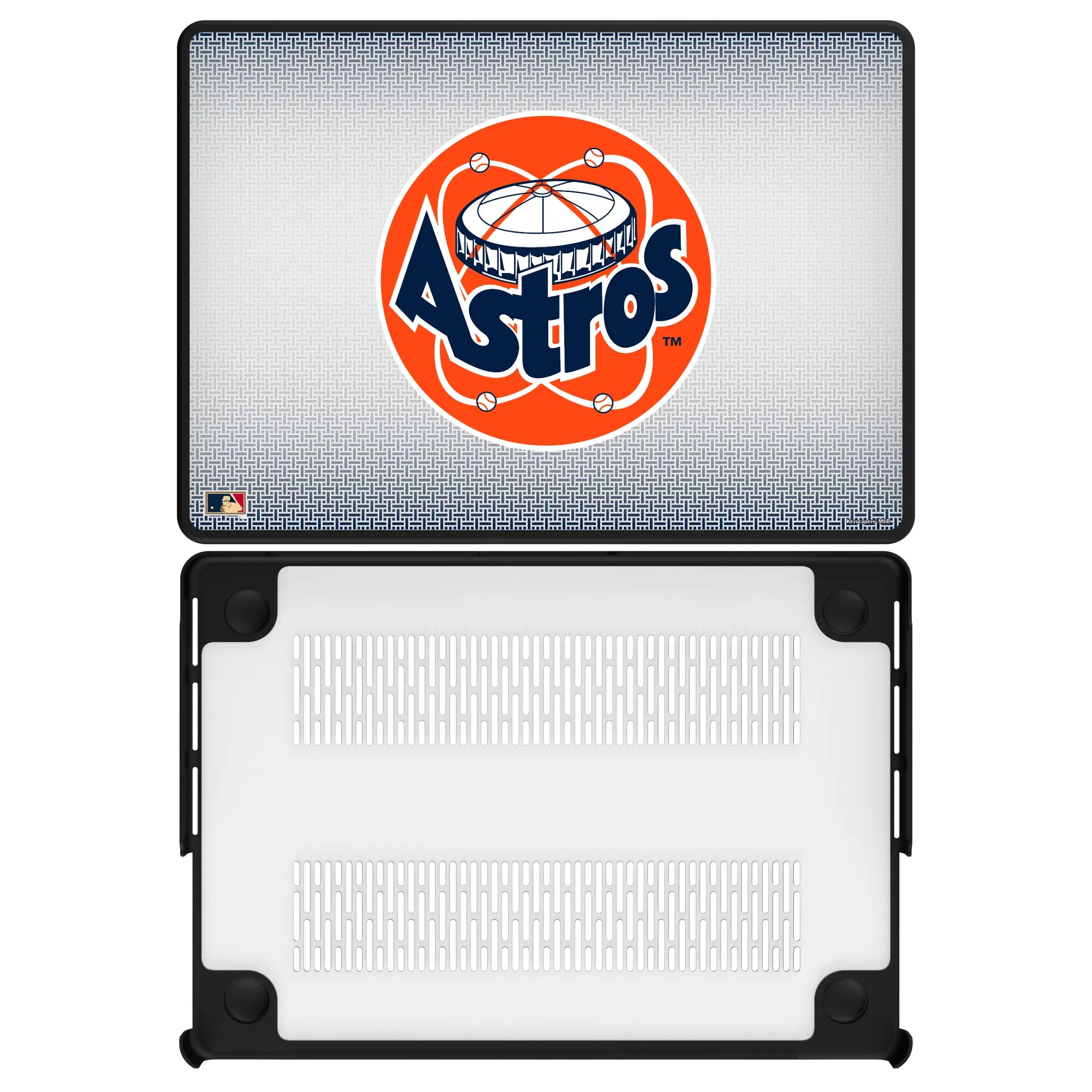Houston Astros 1977-1993 - Cooperstown Collection Linen Laptop Case for Apple MacBook