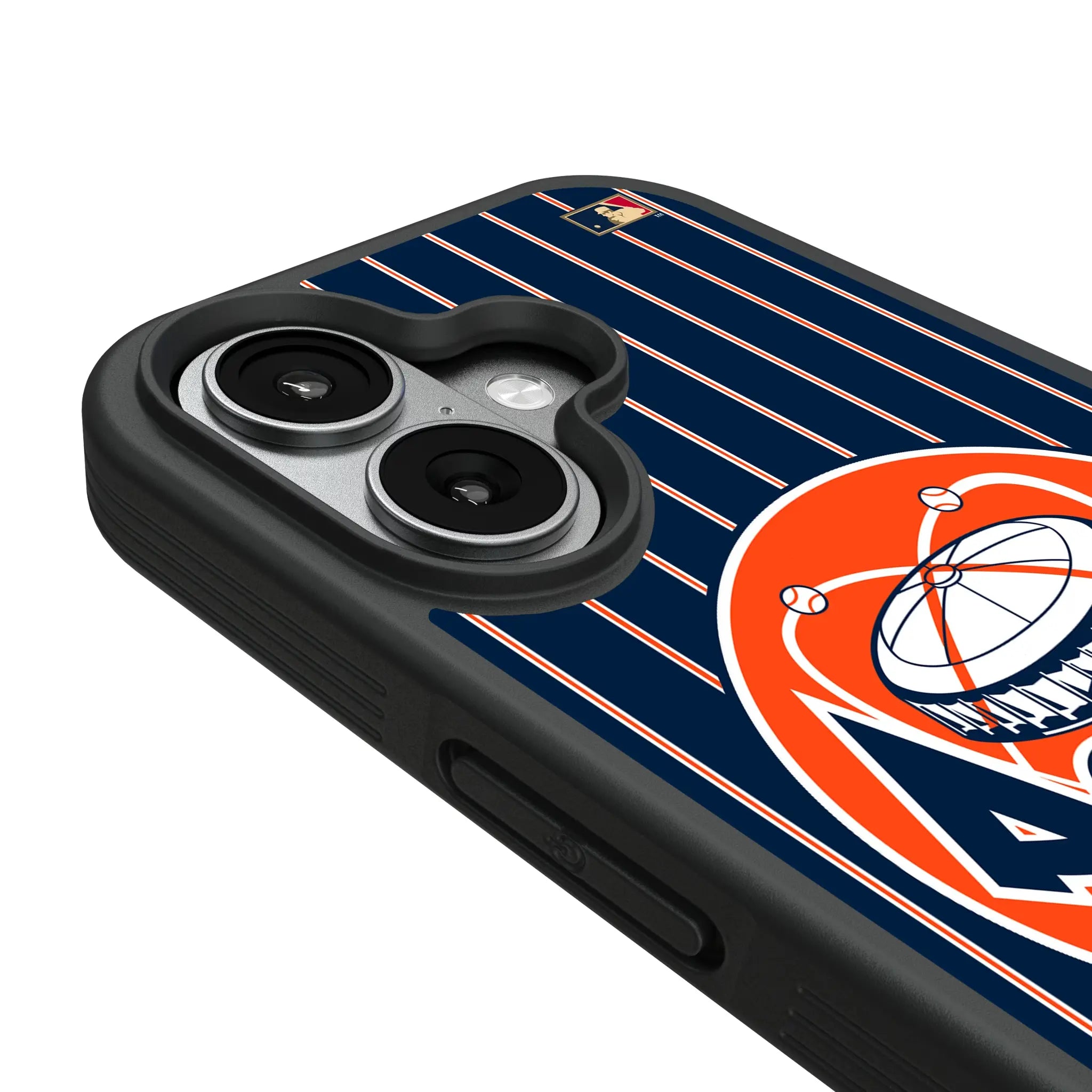 Houston Astros 1977-1993 - Cooperstown Collection Pinstripe Bump Phone Case