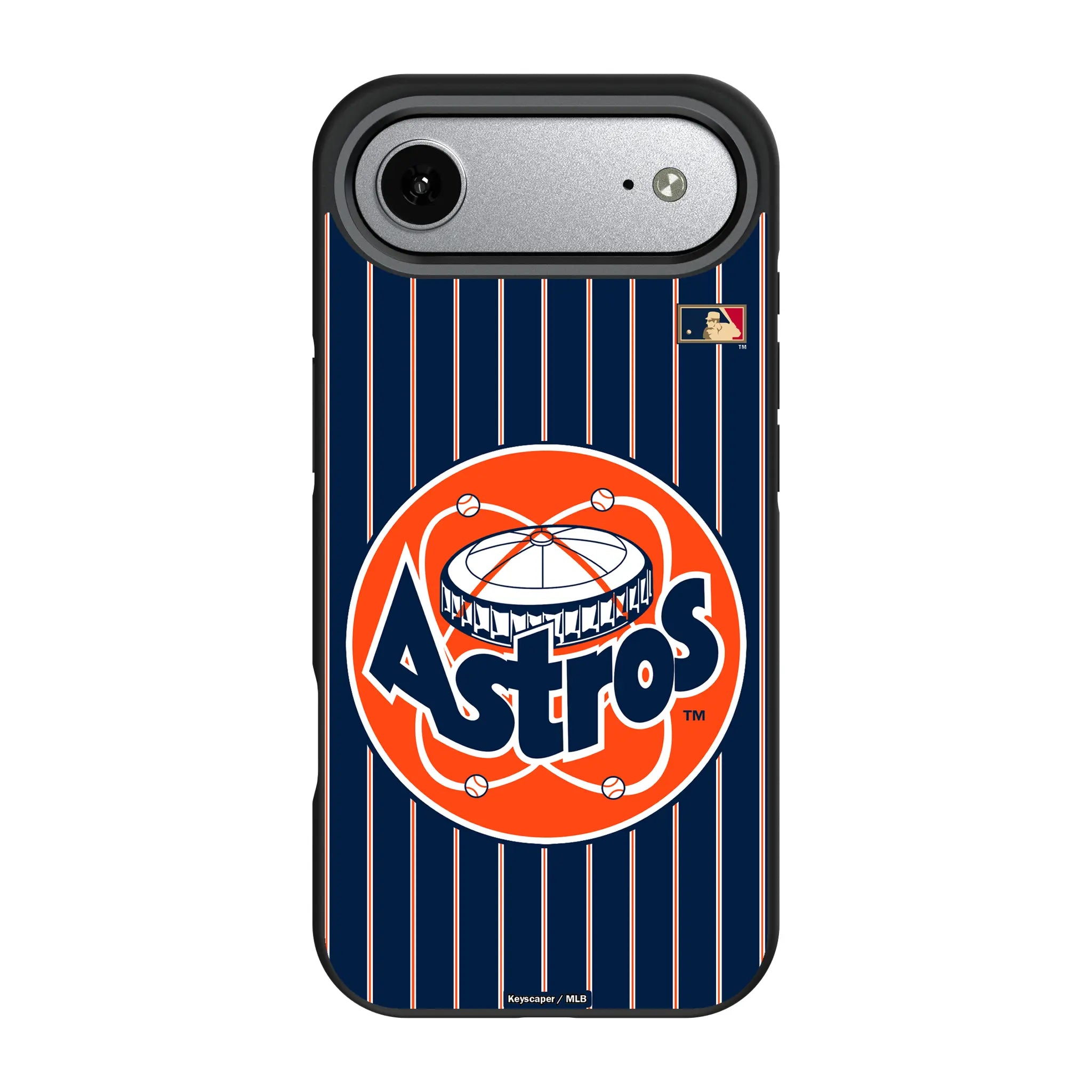 Houston Astros 1977-1993 - Cooperstown Collection Pinstripe Bump Phone Case
