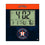 Houston Astros Color Block Wall Clock
