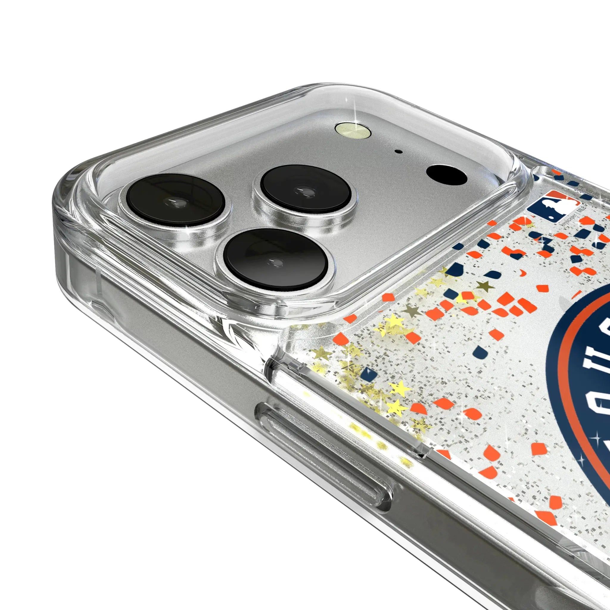 Houston Astros Confetti Glitter Phone Case