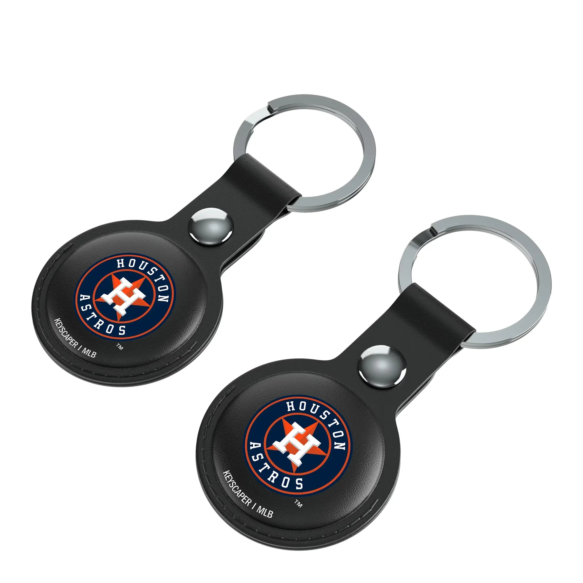 Houston Astros Insignia Black Airtag Holder 2-Pack