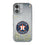 Houston Astros Linen Glitter Phone Case