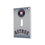 Houston Astros Linen Hidden-Screw Light Switch Plate