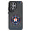 Houston Astros Linen MagSafe Compatible Phone Case for Samsung Galaxy