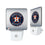 Houston Astros Linen Night Light 2-Pack
