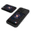 Houston Astros Paisley Black Magnetic Credit Card Wallet