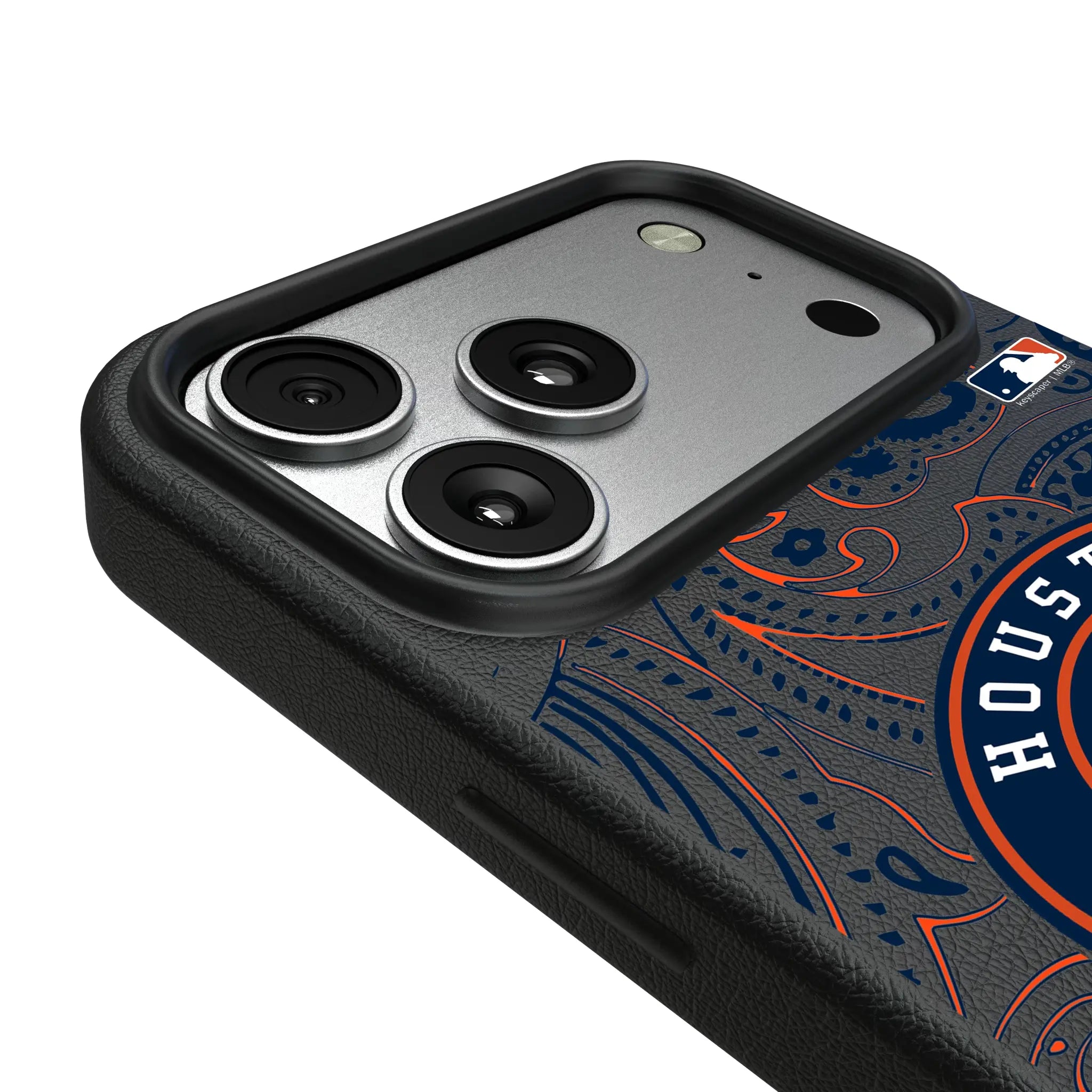 Houston Astros Paisley MagSafe Compatible Phone Case for Apple iPhone