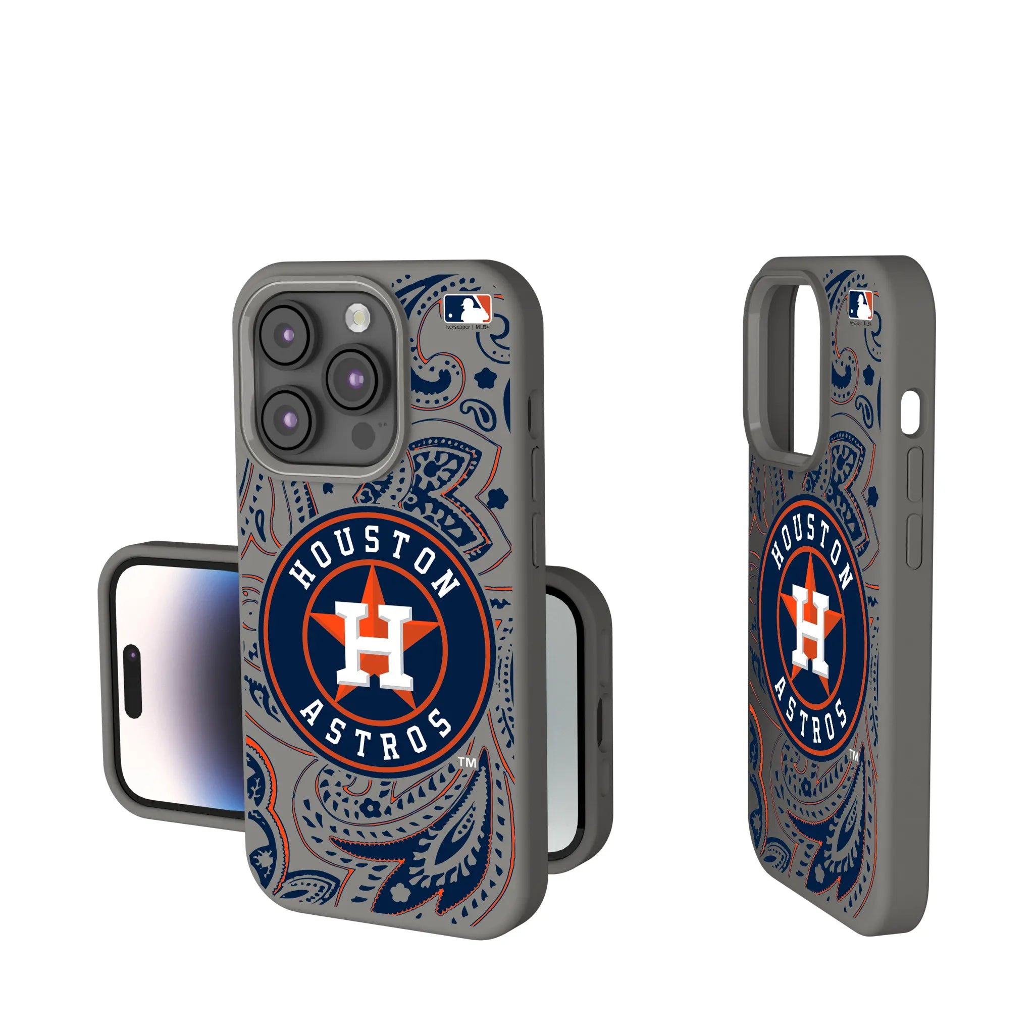 Houston Astros Paisley Soft Touch Phone Case
