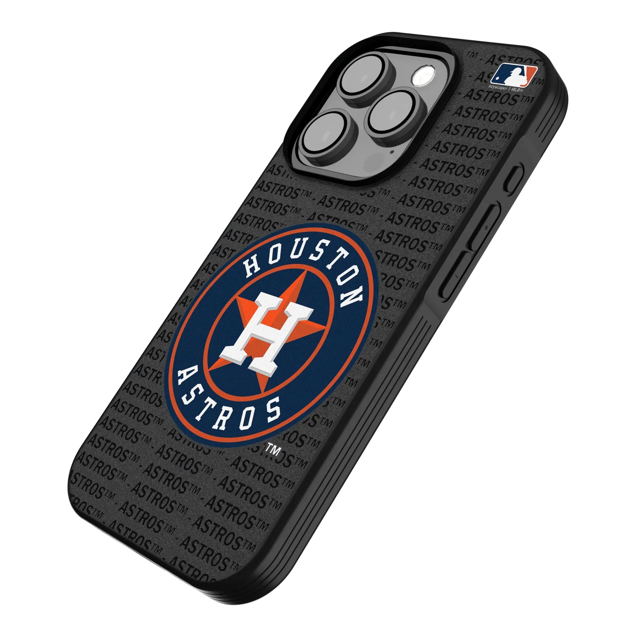 Houston Astros Text Backdrop Bump Phone Case