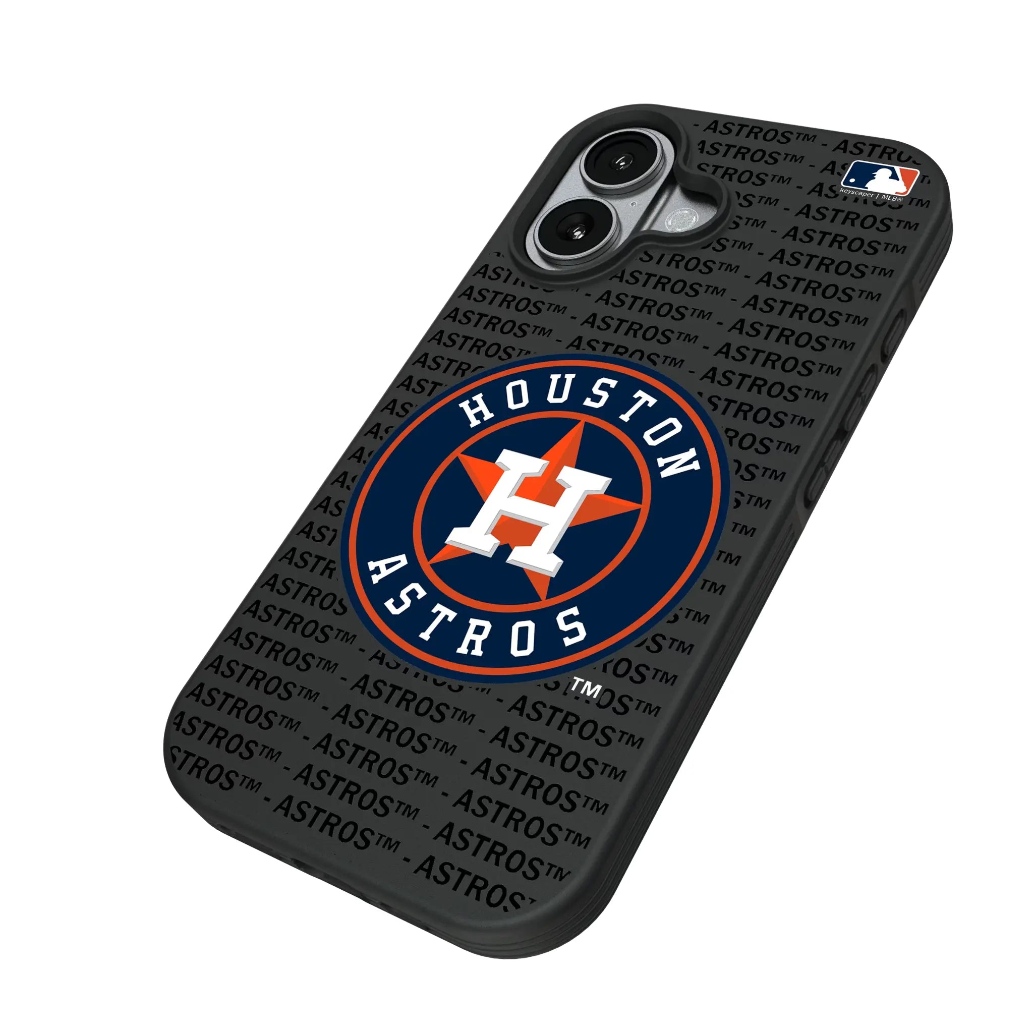 Houston Astros Text Backdrop Bump Phone Case