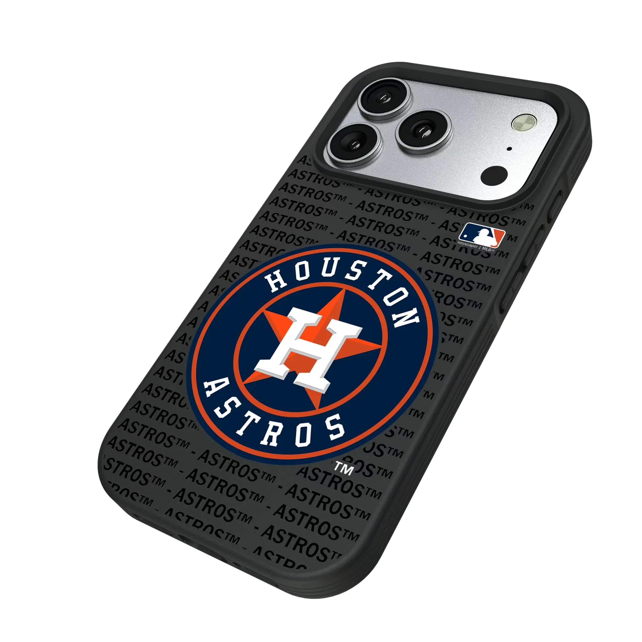 Houston Astros Text Backdrop Bump Phone Case