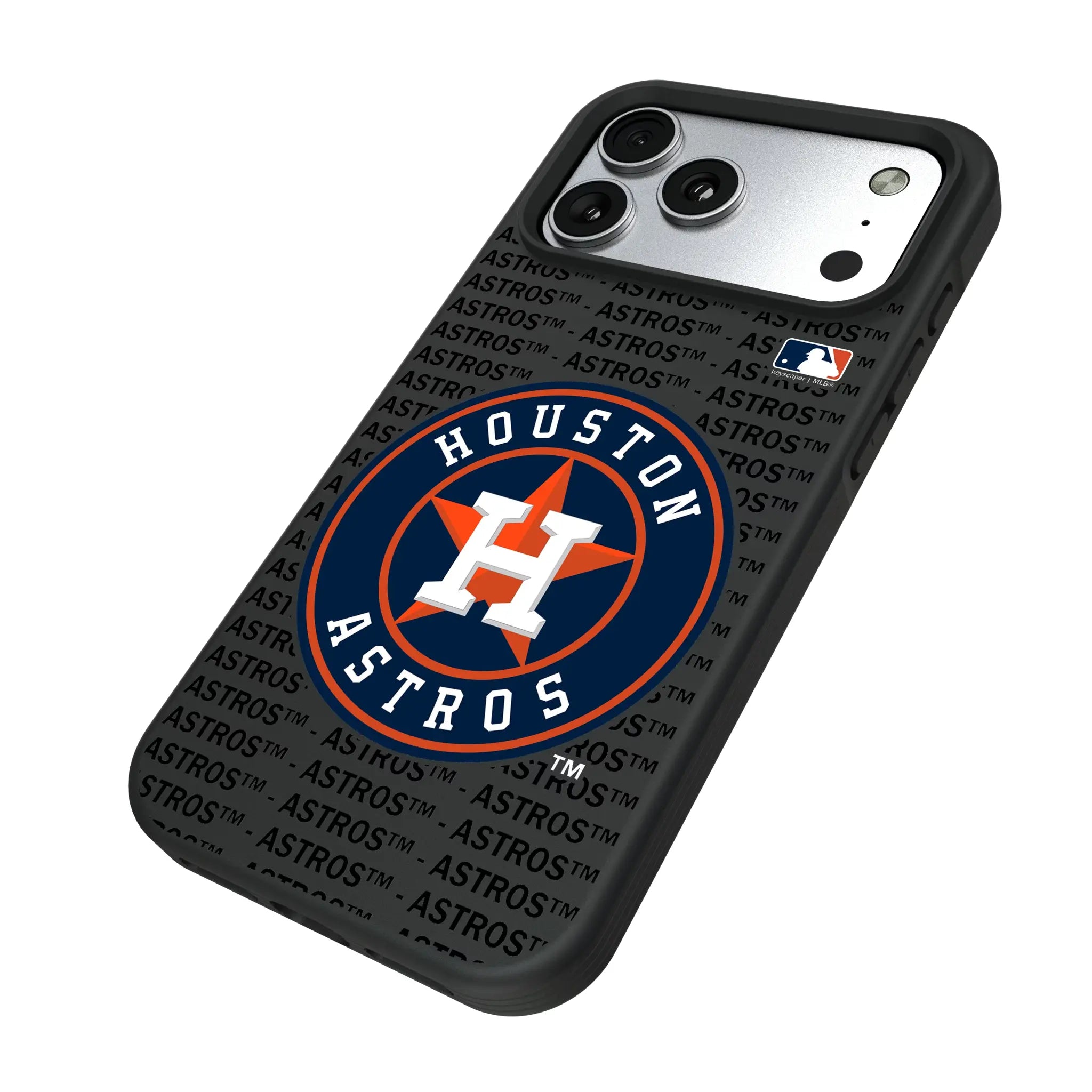 Houston Astros Text Backdrop Bump Phone Case