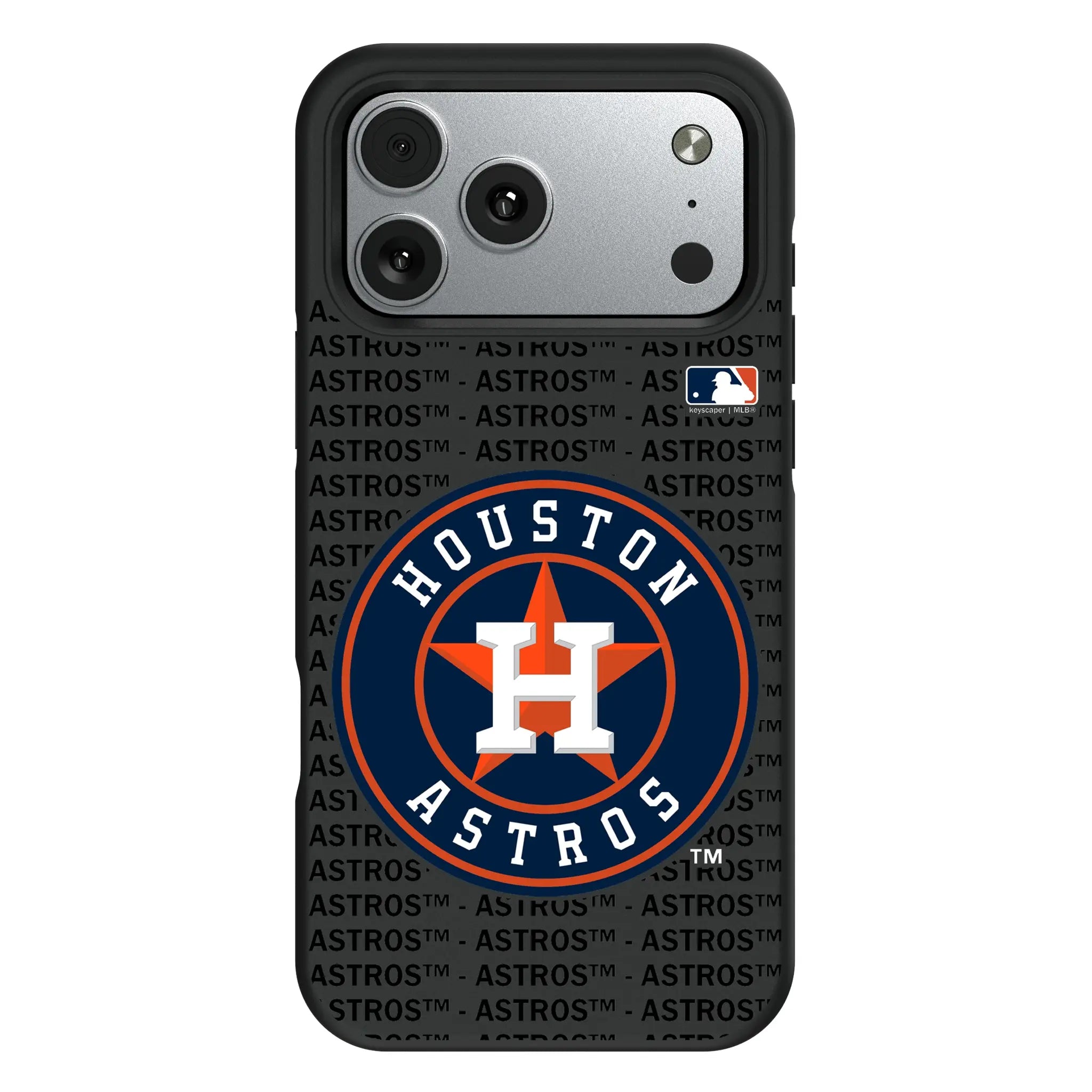 Houston Astros Text Backdrop Bump Phone Case