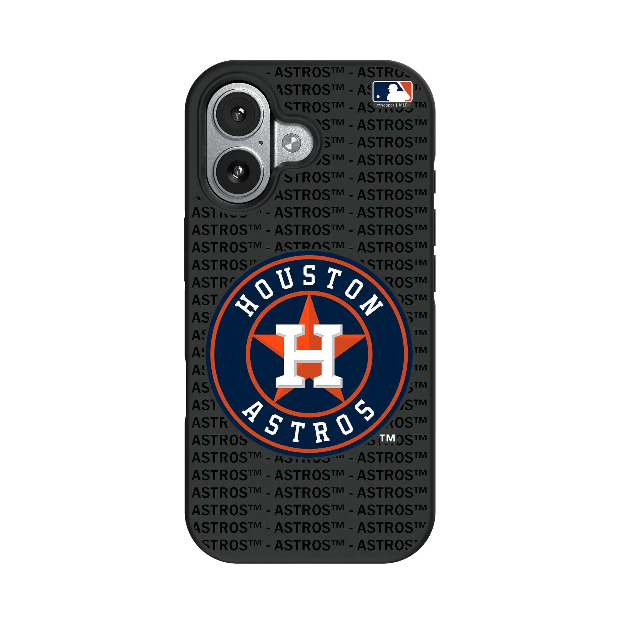 Houston Astros Text Backdrop Bump Phone Case
