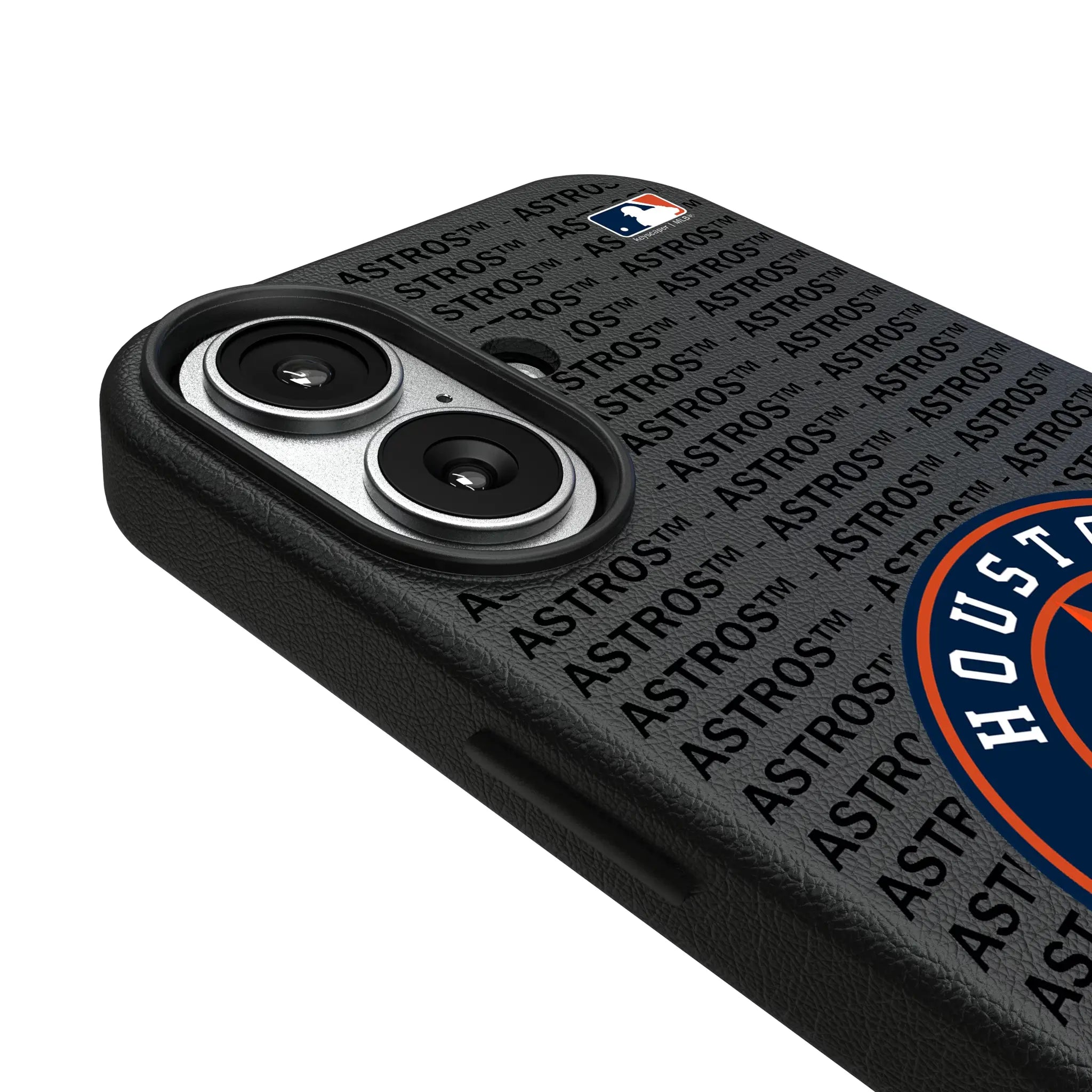 Houston Astros Text Backdrop MagSafe Compatible Phone Case for Apple iPhone