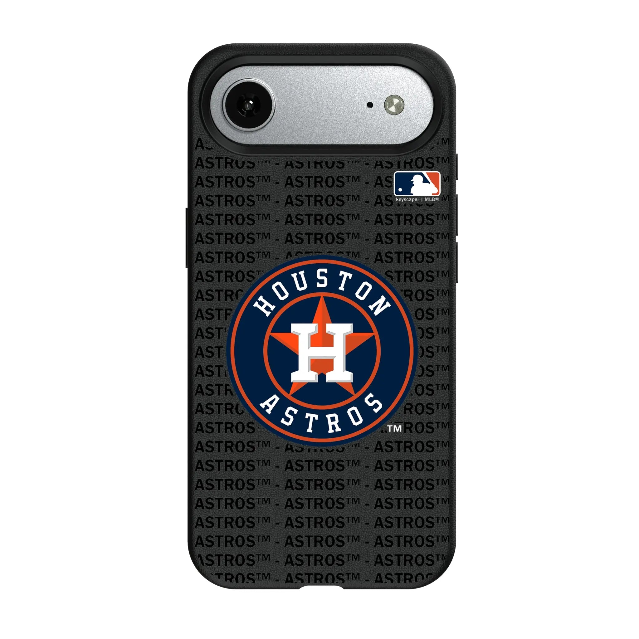 Houston Astros Text Backdrop MagSafe Compatible Phone Case for Apple iPhone