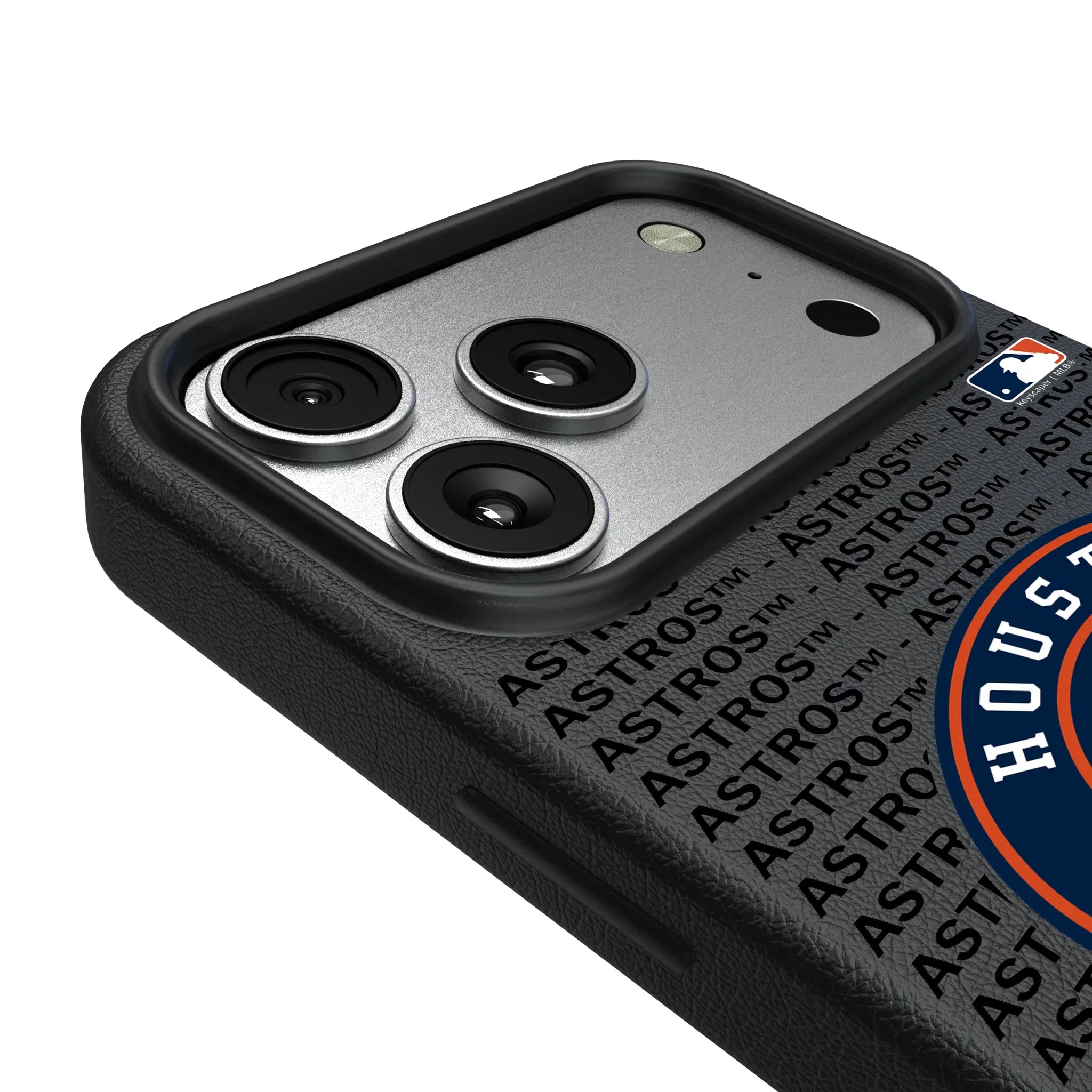 Houston Astros Text Backdrop MagSafe Compatible Phone Case for Apple iPhone