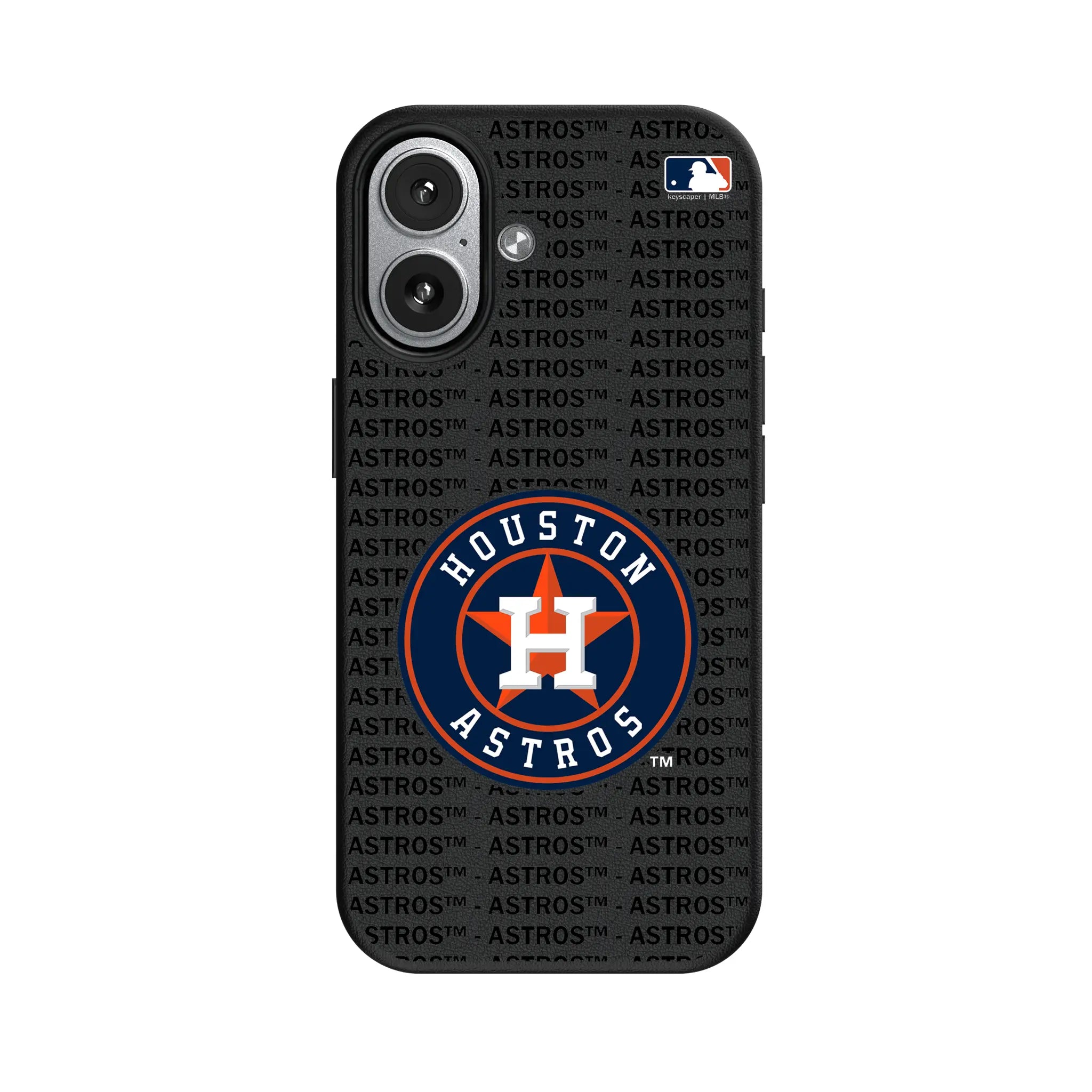 Houston Astros Text Backdrop MagSafe Compatible Phone Case for Apple iPhone