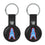 Houston Oilers Historic Collection Insignia Black Airtag Holder 2-Pack