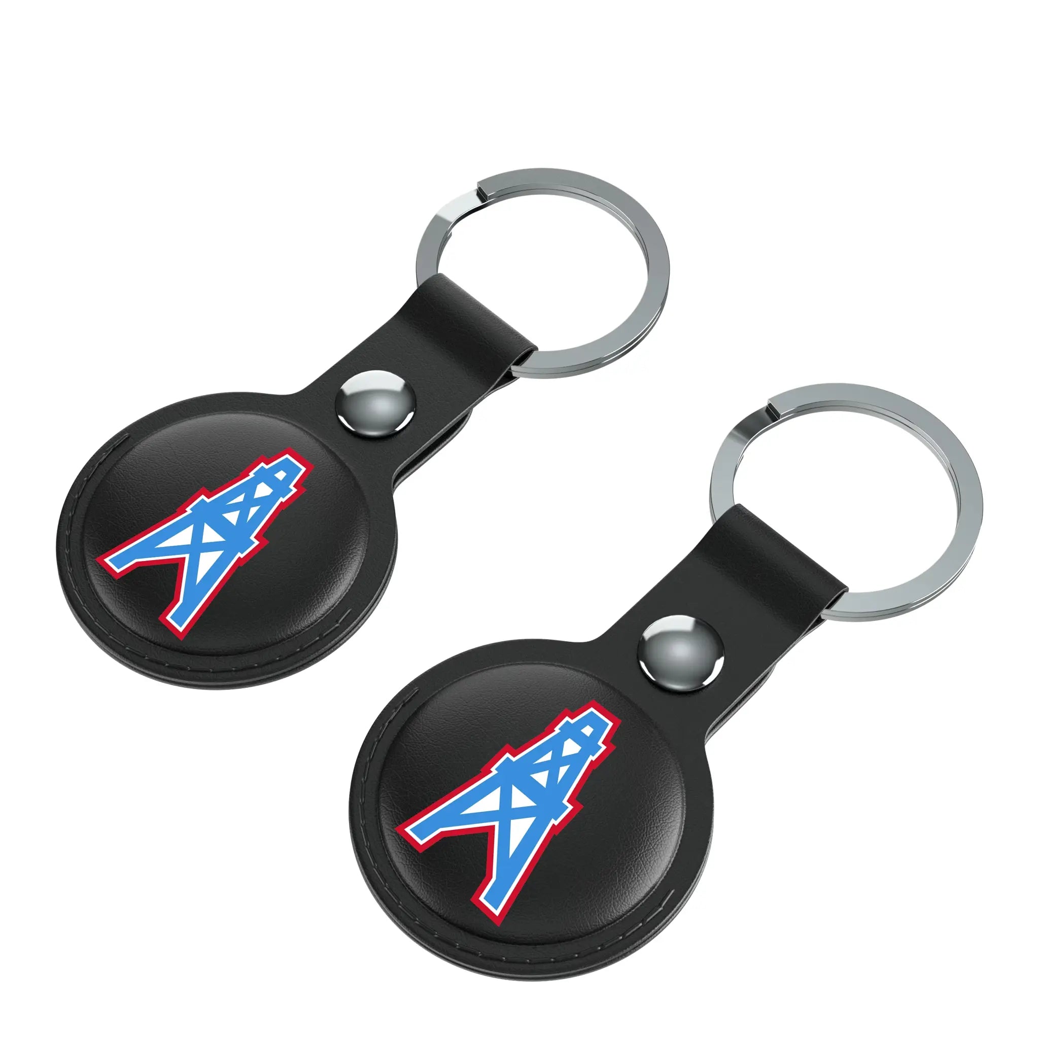 Houston Oilers Historic Collection Insignia Black Airtag Holder 2-Pack