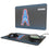 Houston Oilers Historic Collection Linen 15-Watt Wireless Charger and Mouse Pad