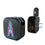 Houston Oilers Historic Collection Linen 2 in 1 USB A/C Charger